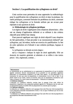 Manuel simplifié de logique adaptée au droit