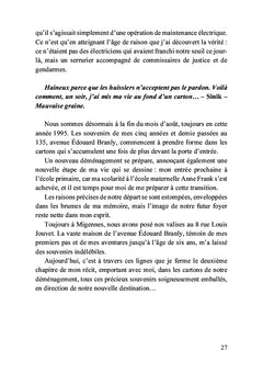 Mes souvenirs à coeur ouvert