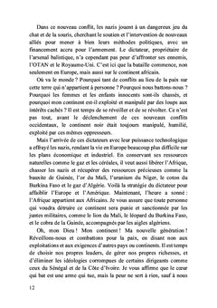 Mon continent se réveille