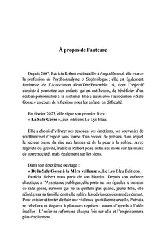 La Sale Gosse est une poétesse