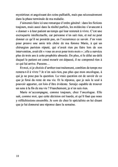 Ce que j'aimerais vous dire
