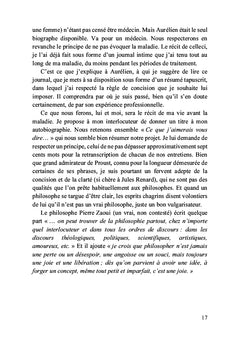 Ce que j'aimerais vous dire