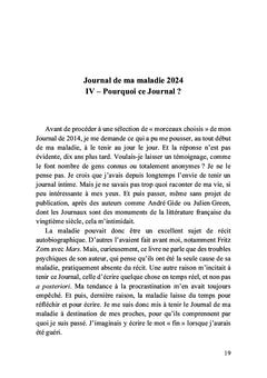 Ce que j'aimerais vous dire