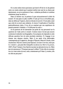 Ce que j'aimerais vous dire