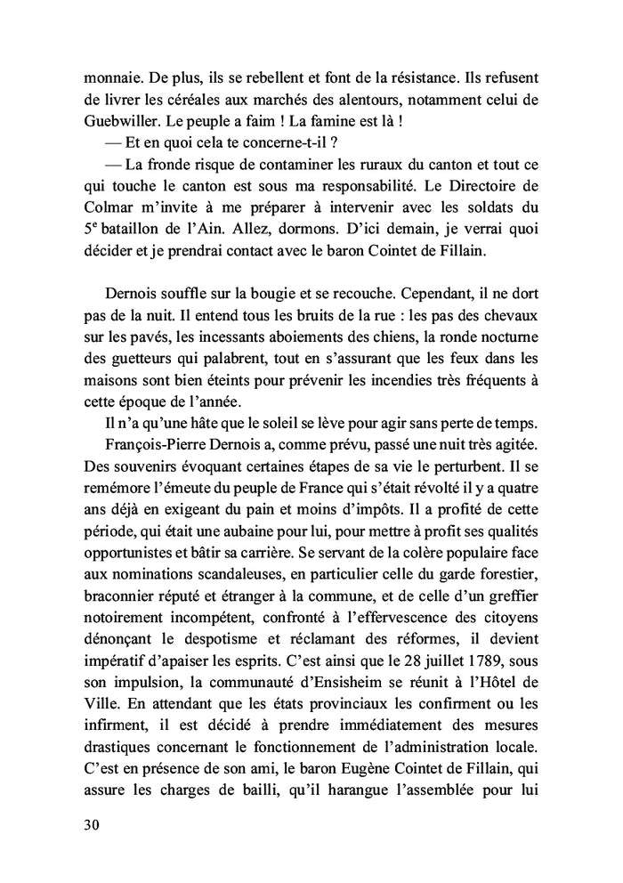 Les grains de la discorde