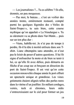 La fille à la rose - Livre gros caractères