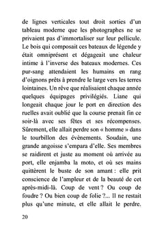 La fille à la rose - Livre gros caractères