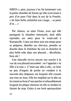 La fille à la rose - Livre gros caractères