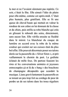 La fille à la rose - Livre gros caractères