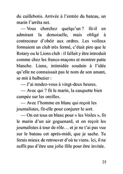 La fille à la rose - Livre gros caractères