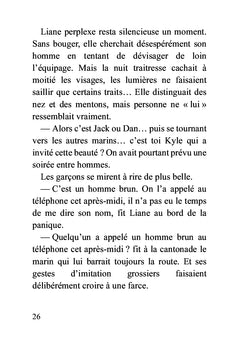 La fille à la rose - Livre gros caractères