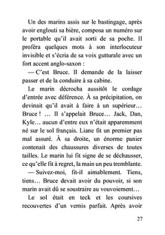 La fille à la rose - Livre gros caractères