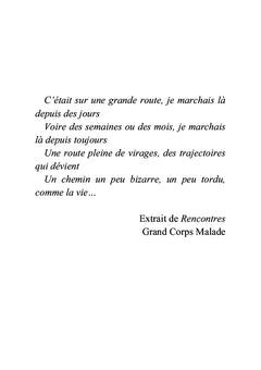 Un bonhomme de chemin