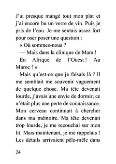 Le secret de Kanisia - Livre gros caractères