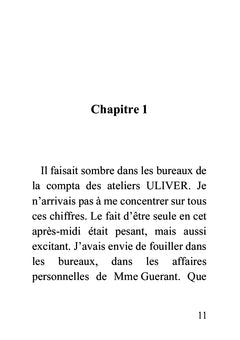 L'espionne était en foncé - Livre gros caractères