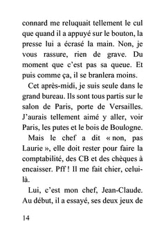 L'espionne était en foncé - Livre gros caractères