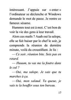 L'espionne était en foncé - Livre gros caractères