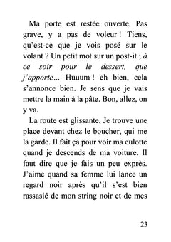 L'espionne était en foncé - Livre gros caractères
