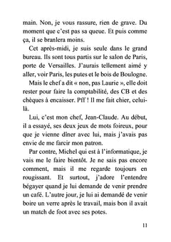 L'espionne était en foncé - Livre gros caractères