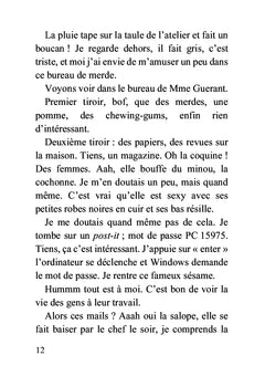 L'espionne était en foncé - Livre gros caractères