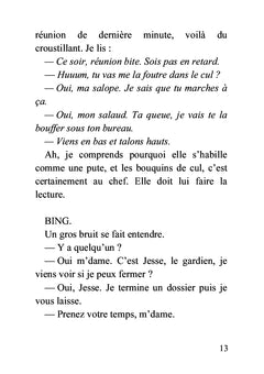 L'espionne était en foncé - Livre gros caractères