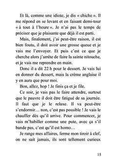 L'espionne était en foncé - Livre gros caractères