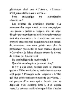 Le murmure des anges - Livre gros caractères