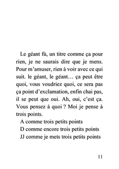 Le géant fù - Livre gros caractères