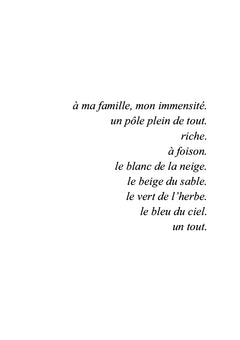 Blanc et beige Vert et bleu Un désert