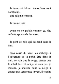 Blanc et beige Vert et bleu Un désert