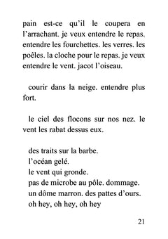 Blanc et beige Vert et bleu Un désert
