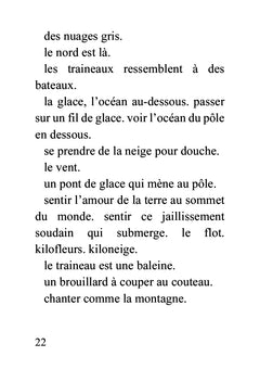 Blanc et beige Vert et bleu Un désert