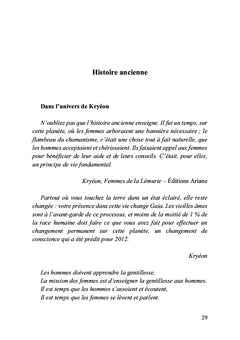 Histoire de la déesse ou de l'énergie féminine