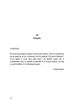 De nos vies écrites