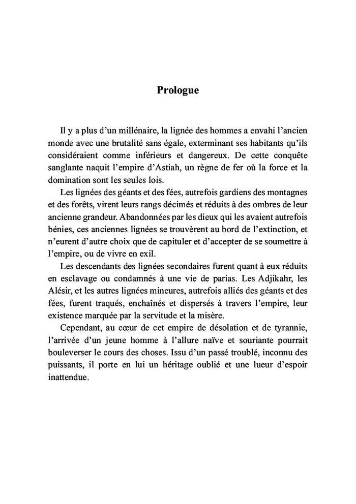 La naissance de l'aurore