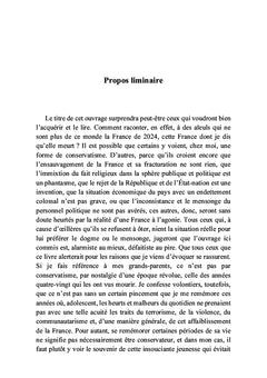 La France qui meurt racontée à mes grands-parents