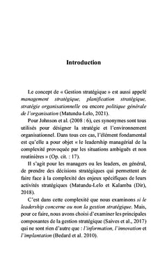 Analyse critique du leadership