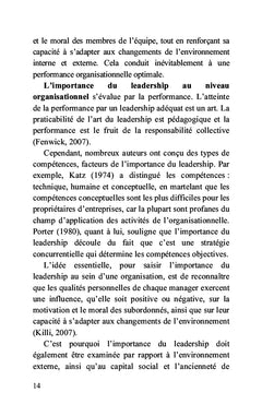Analyse critique du leadership