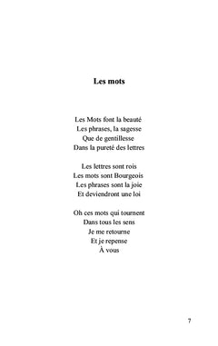 Les poèmes de la prose sentimentale