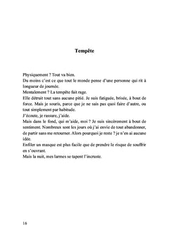 Au coeur de ma tempête
