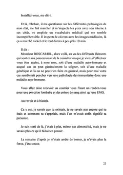 La découverte de ma maladie