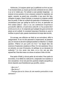 Conversations difficiles sur Haïti