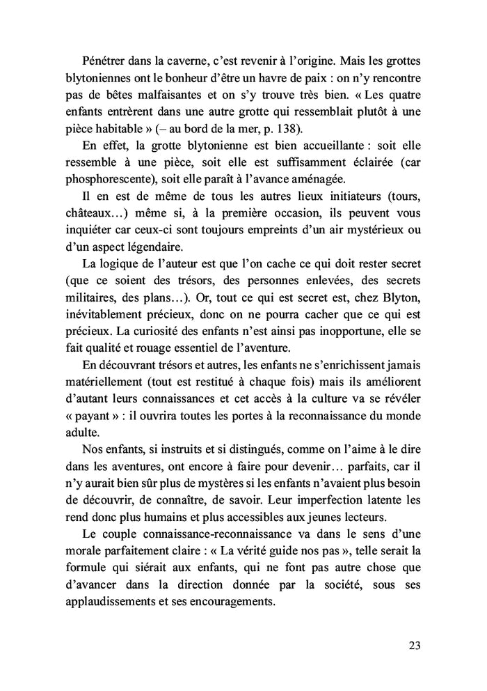 Ombres et lumières d'une série enfantine