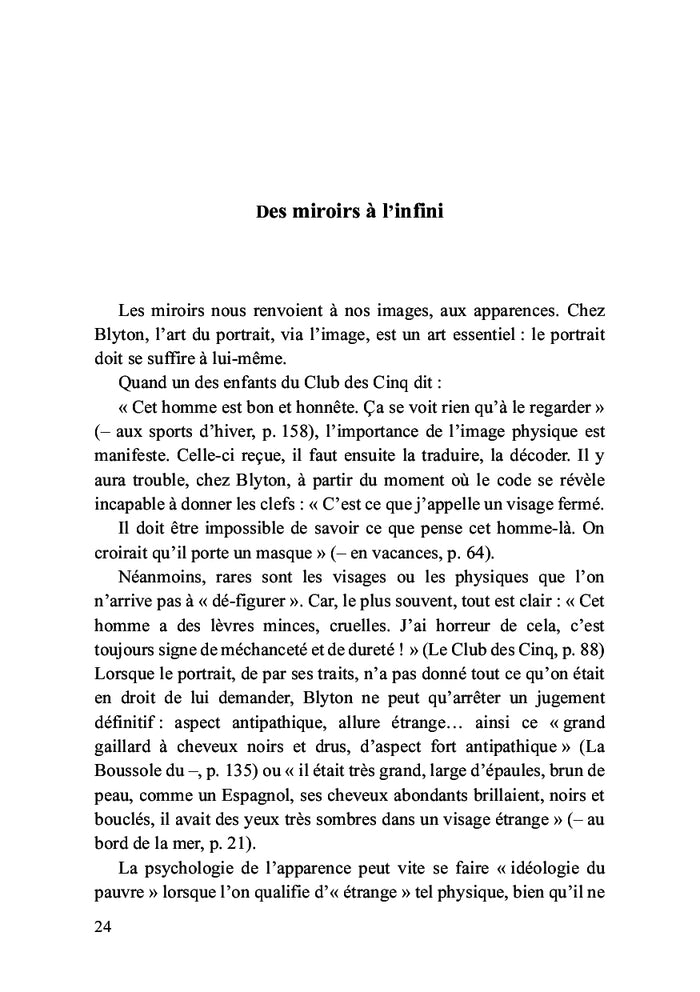 Ombres et lumières d'une série enfantine