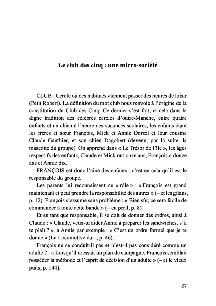 Ombres et lumières d'une série enfantine