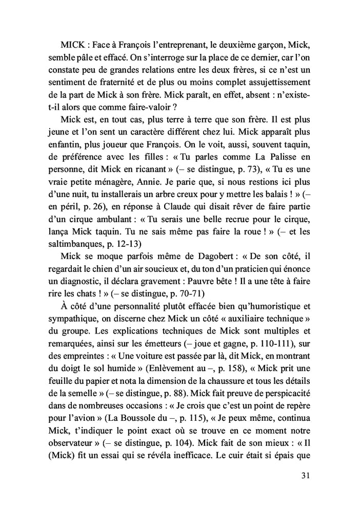 Ombres et lumières d'une série enfantine