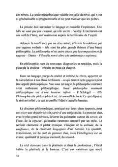 Consolation et Langage