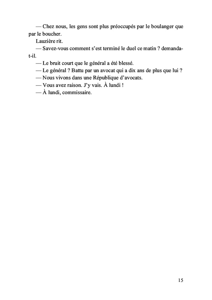 La poulette et le boulanger