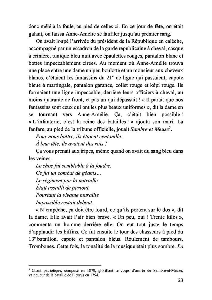 La poulette et le boulanger