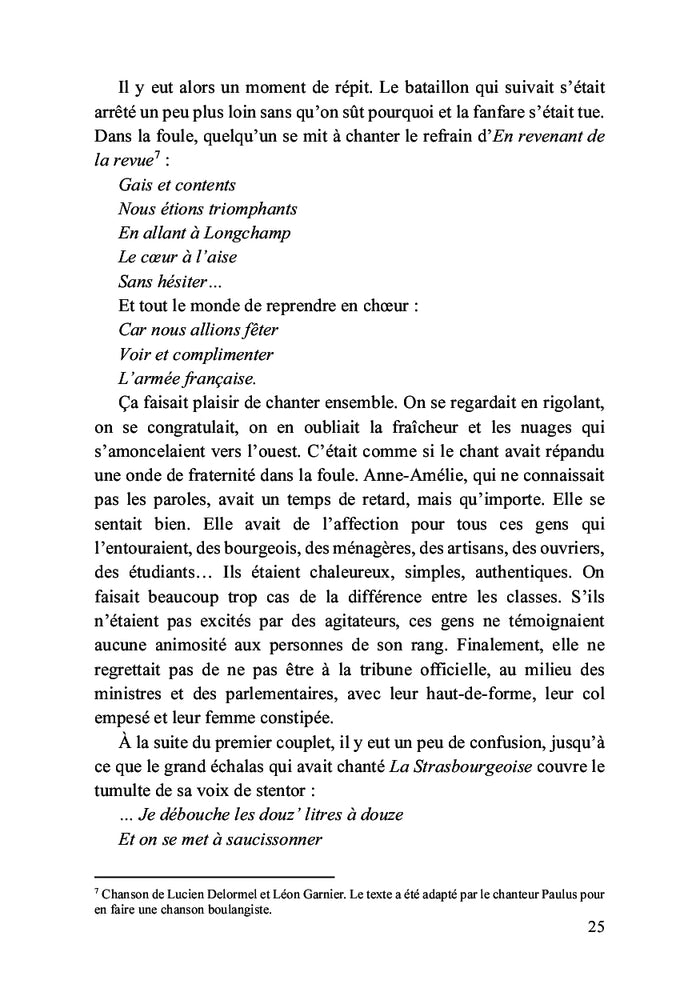 La poulette et le boulanger